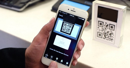 Проведение платежей посредством QR-кода.