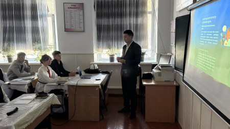 Лекция для учеников Баткенской областной школы-интернат