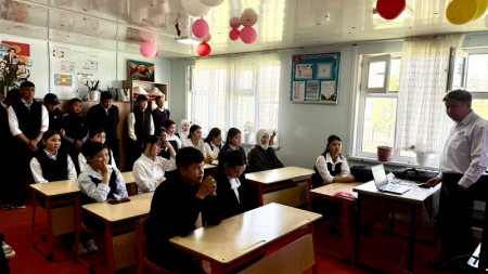 Лекции в Таласской области